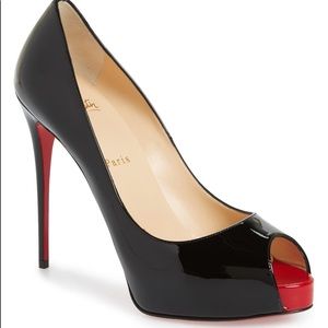 Louboutin Open Toe Pumps